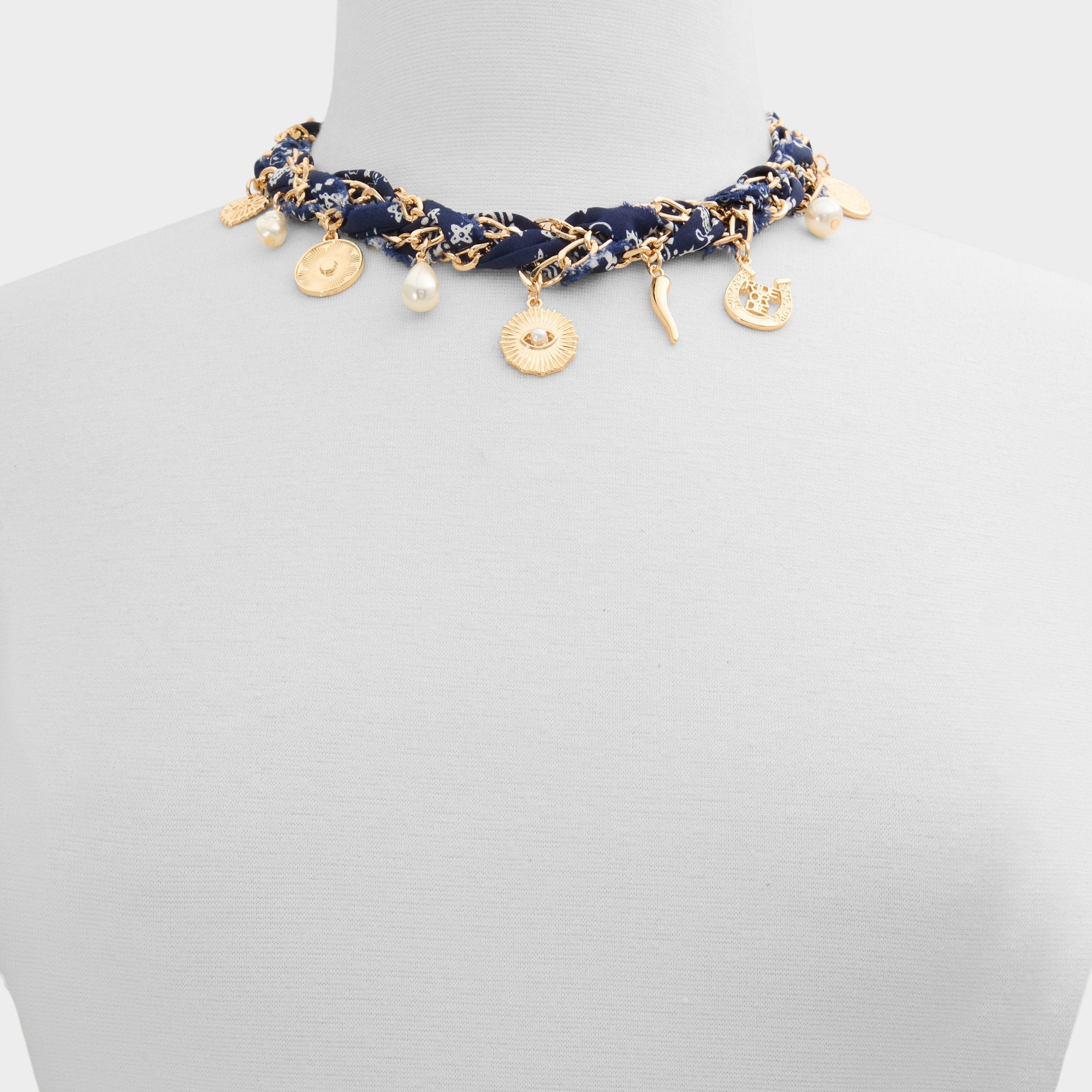 Aldo | Goodluckcharms Navy Women's Necklaces - Charm necklace
