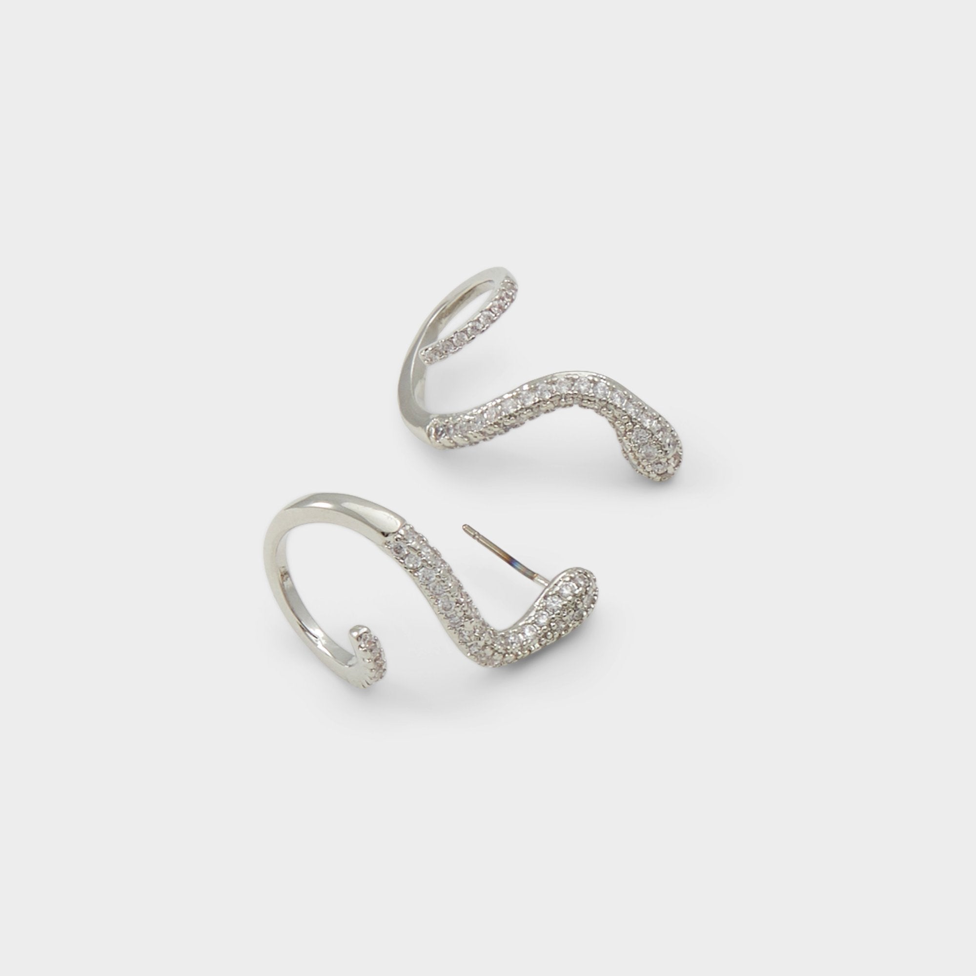 Aldo | Popeye Silver/Clear Multi Women's Earrings - Earrings