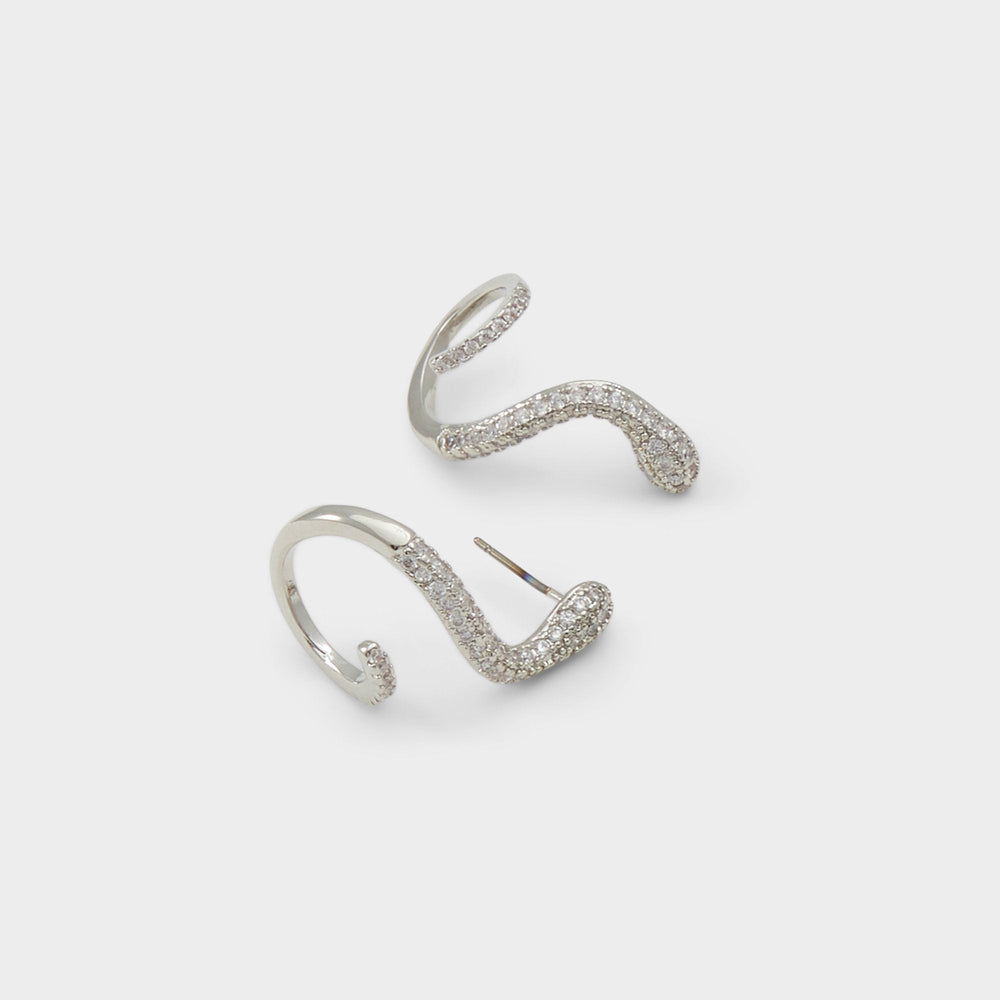 Aldo | Popeye Silver/Clear Multi Women's Earrings - Earrings
