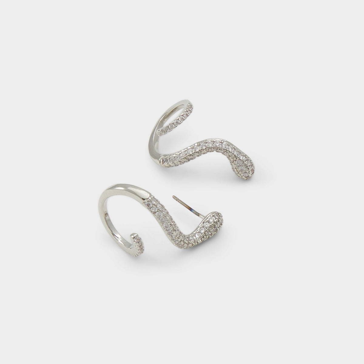 Aldo | Popeye Silver/Clear Multi Women's Earrings - Earrings