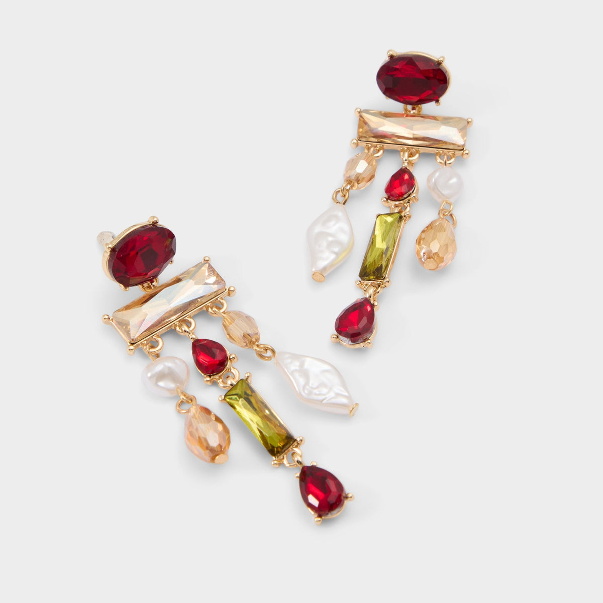 Aldo | Savannahh in Bordo - Chandelier earrings