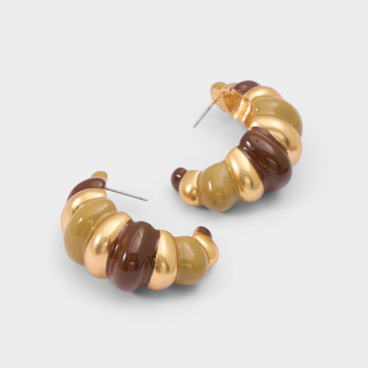 Aldo | Samarra in Light Brown - Hoop earrings