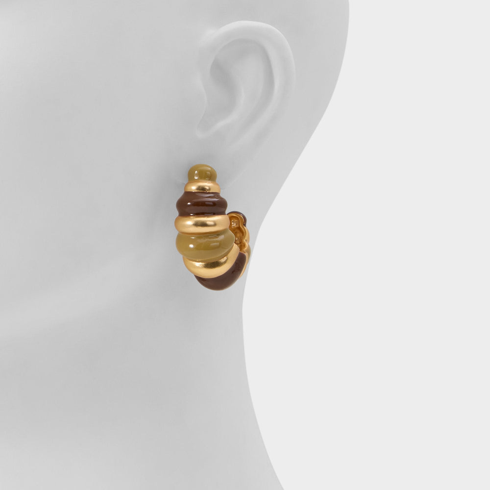 Aldo | Samarra in Light Brown - Hoop earrings