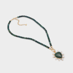 Aldo | Preciousheart in Dark Green - Necklace