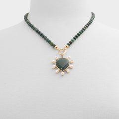 Aldo | Preciousheart in Dark Green - Necklace