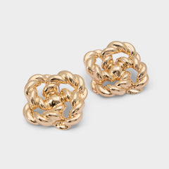 Aldo | Doubleknot in Gold - Statement earrings