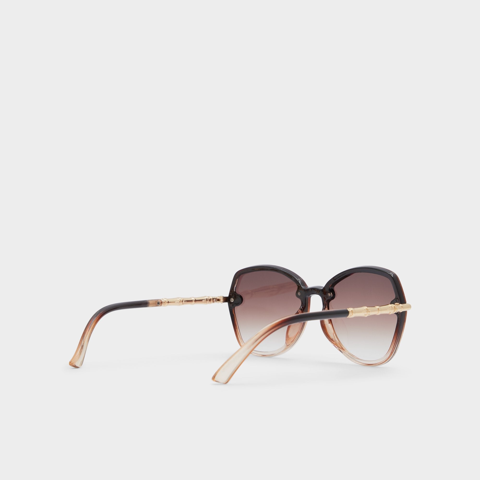 Aldo | Cortegaca Brown Women's Round - Square sunglasses