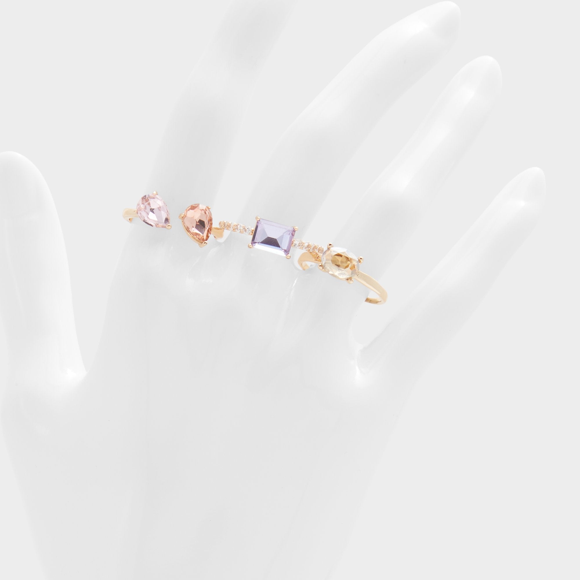 Aldo | Pimediax Pastel Multi Women's Rings - Stackable rings