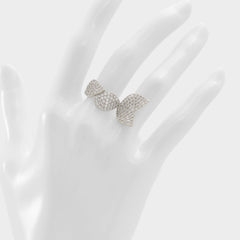 Aldo | Celenring Silver/Clear Multi Women's Rings - Ring