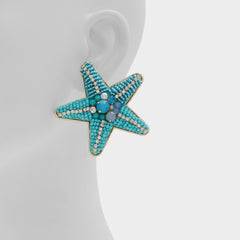 Aldo | Starfishh in Turquoise - Statement earrings