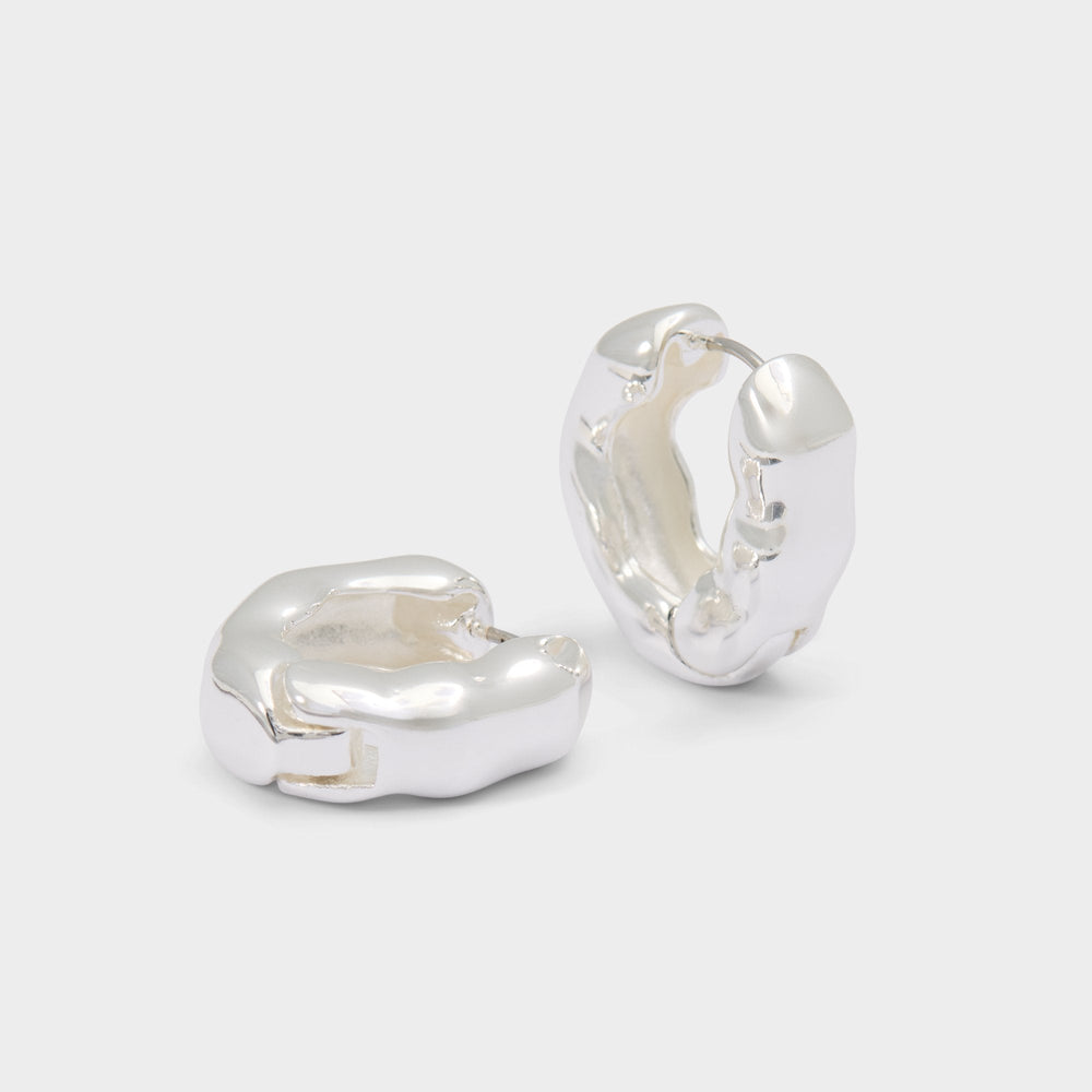 Aldo | Carandar in Silver - Hoop earrings