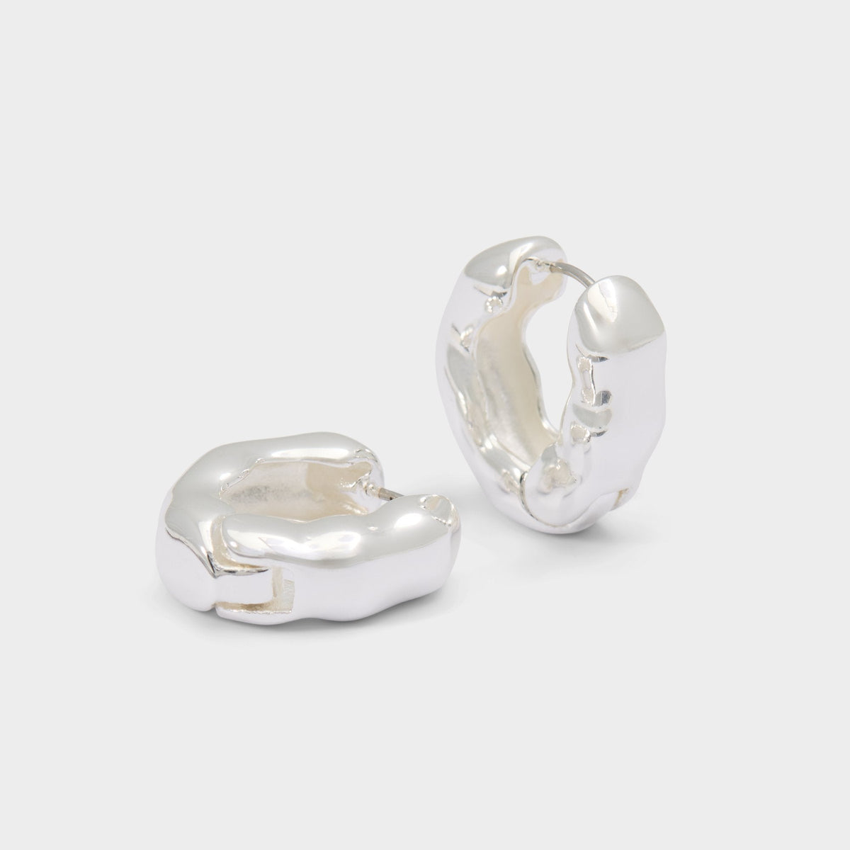 Aldo | Carandar in Silver - Hoop earrings