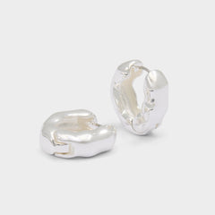 Aldo | Carandar in Silver - Hoop earrings