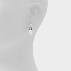 Aldo | Carandar in Silver - Hoop earrings
