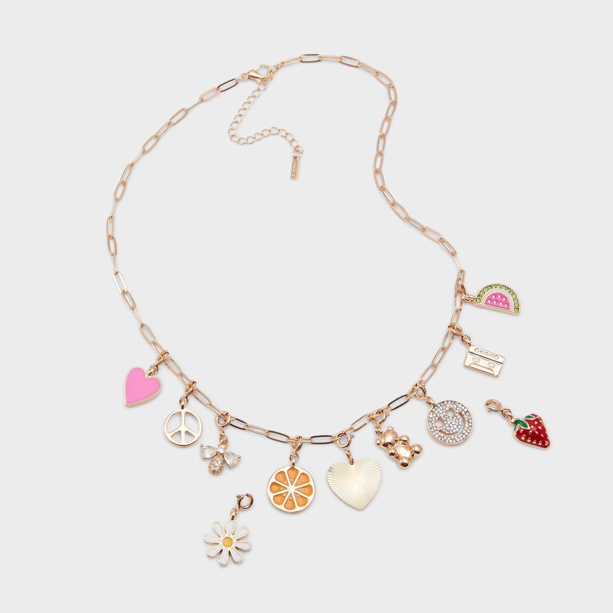Aldo | Charmcrazy Bright Multi Women's Necklaces - Charm necklace