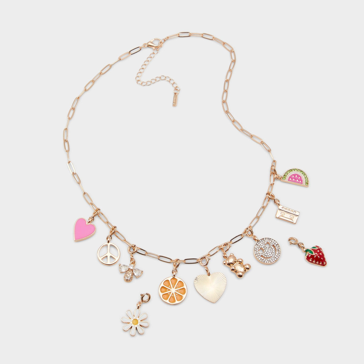 Aldo | Charmcrazy Bright Multi Women's Necklaces - Charm necklace