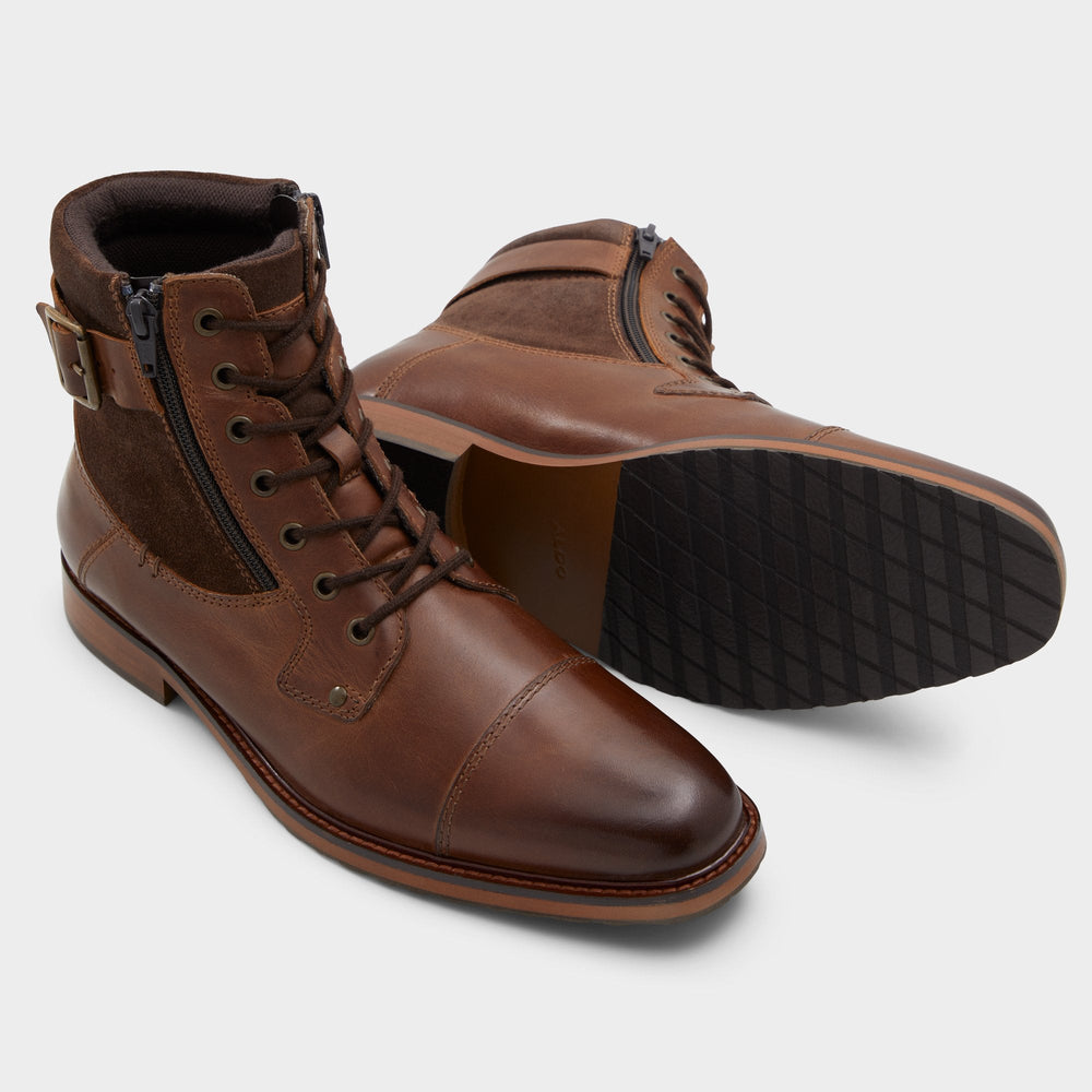 Aldo | Constantine Dark Brown Men's Lace-up boots - Lace-up boot