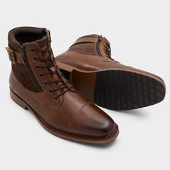 Aldo | Constantine Dark Brown Men's Lace-up boots - Lace-up boot