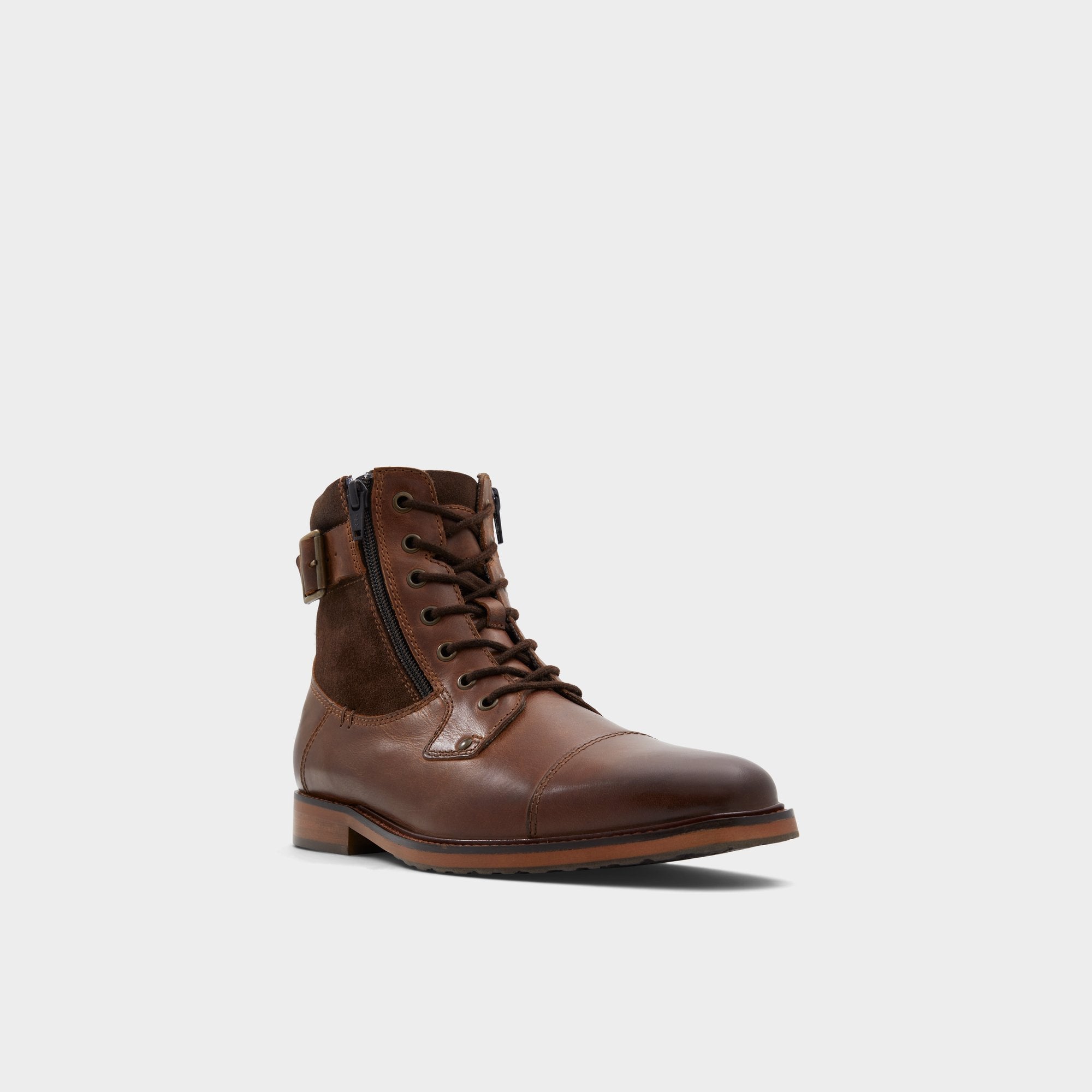 Aldo | Constantine Dark Brown Men's Lace-up boots - Lace-up boot