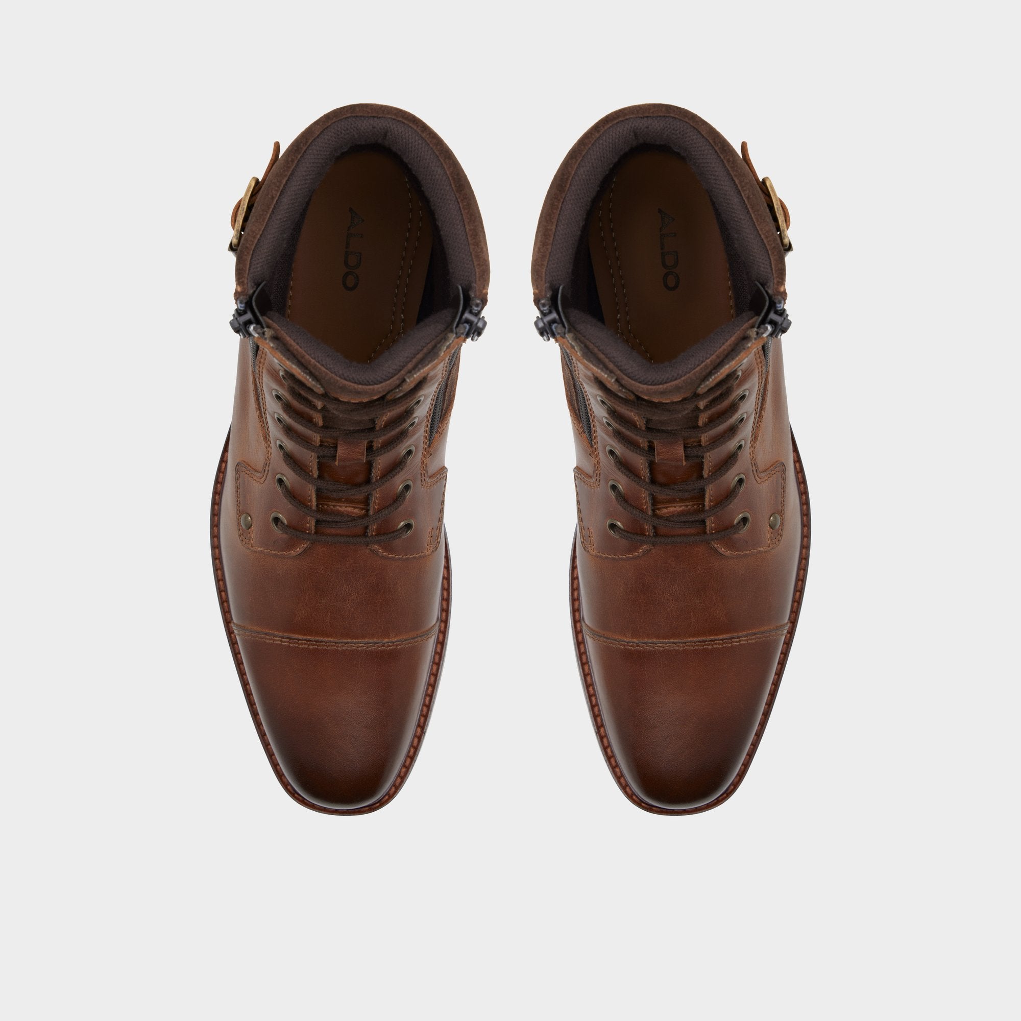 Aldo | Constantine Dark Brown Men's Lace-up boots - Lace-up boot