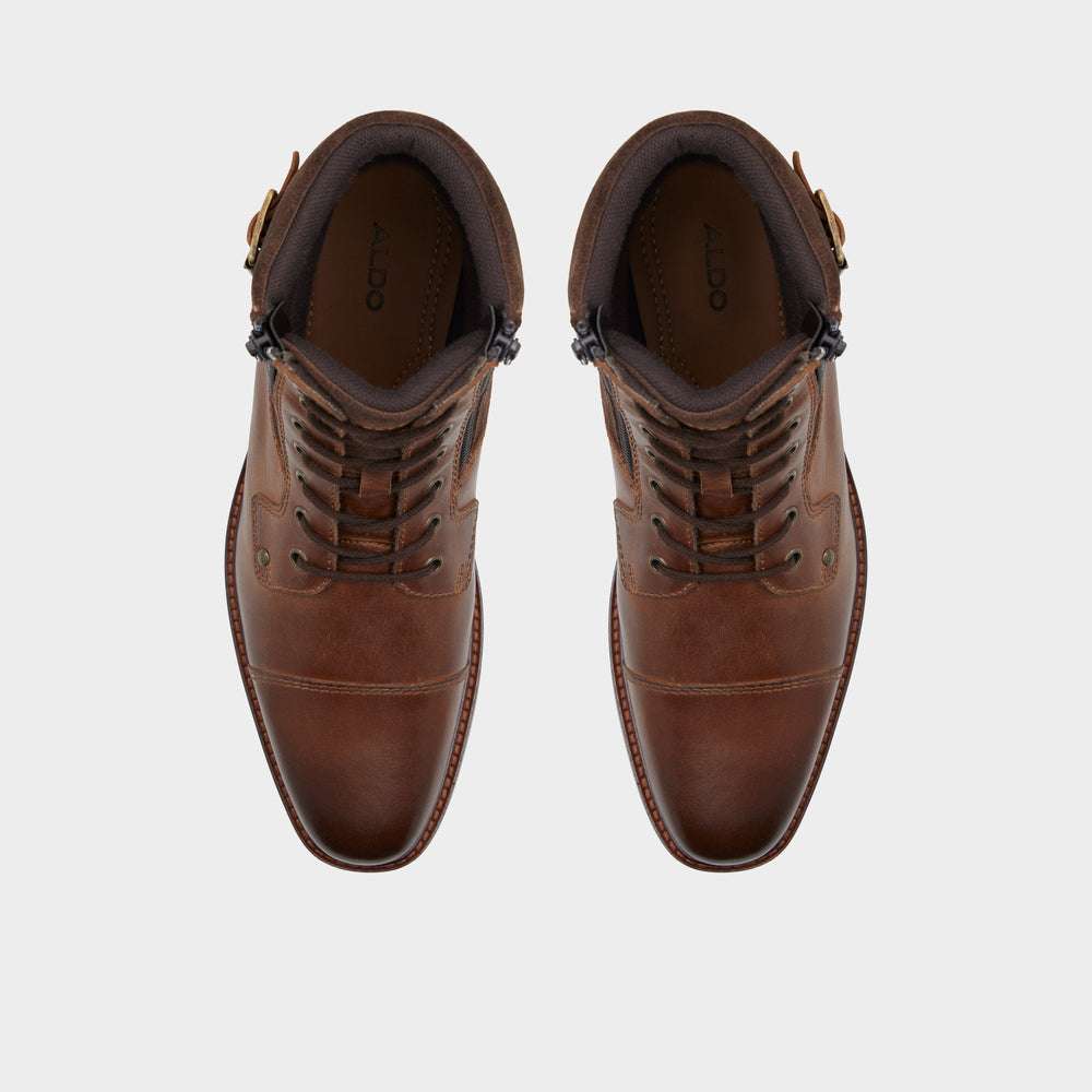 Aldo | Constantine Dark Brown Men's Lace-up boots - Lace-up boot