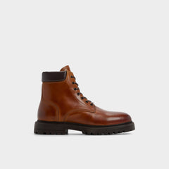 Aldo | Draco in Cognac - Combat boot, Lug sole