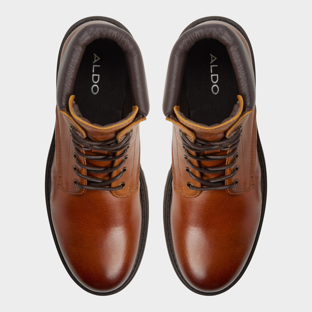 Aldo | Draco in Cognac - Combat boot, Lug sole