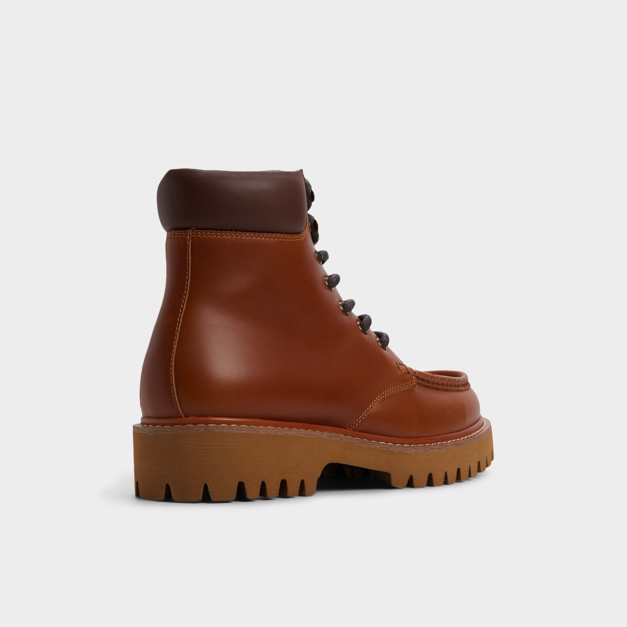 Aldo | Grier in Cognac - Combat boot, Lug sole