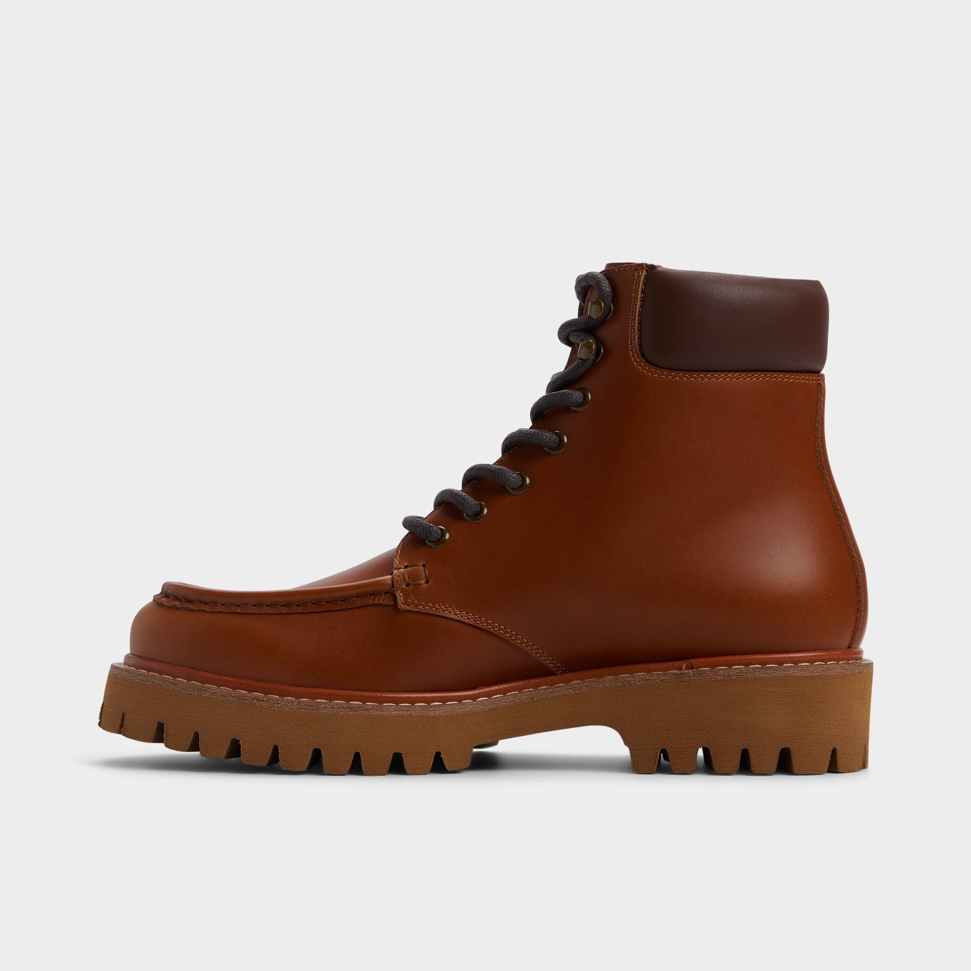 Aldo | Grier in Cognac - Combat boot, Lug sole