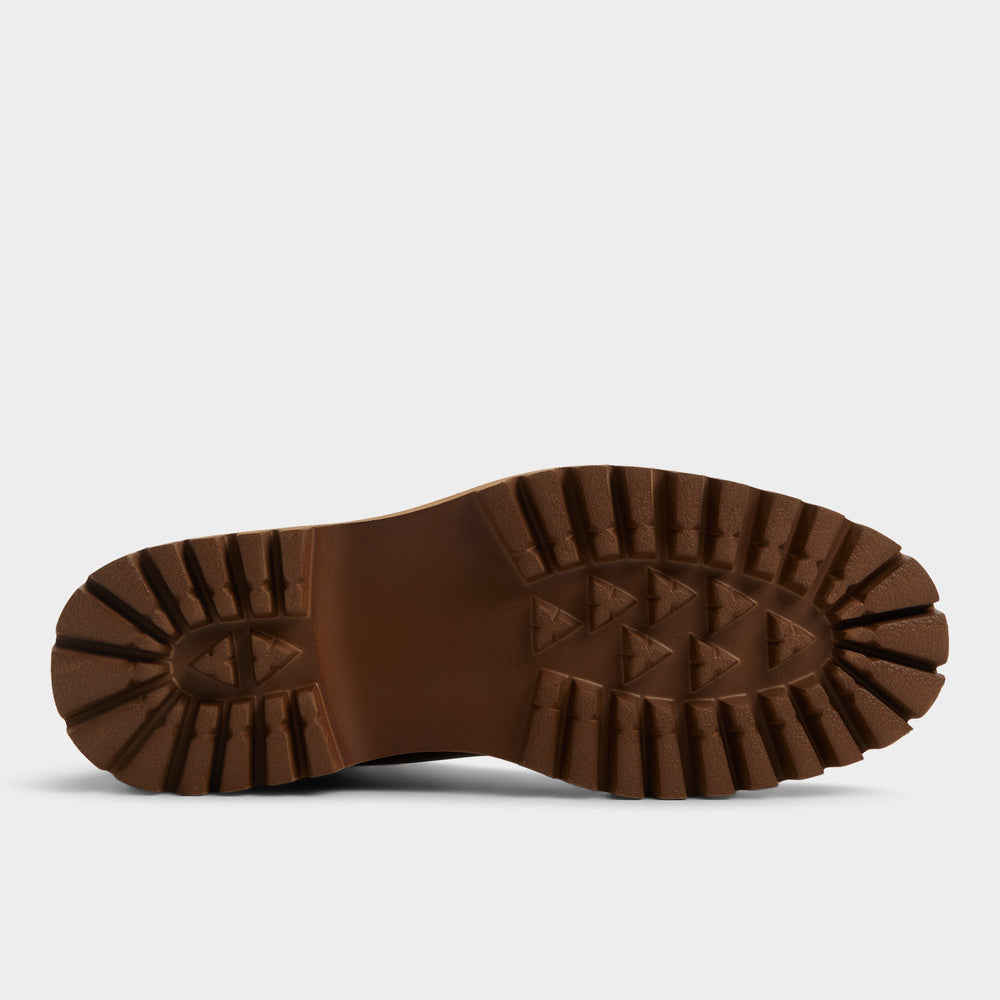Aldo | Grier in Cognac - Combat boot, Lug sole