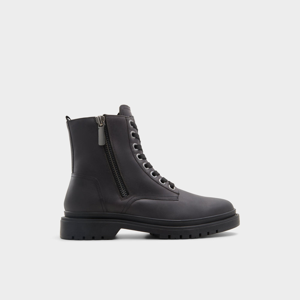 Aldo | Roby Open Black Men's Lace-up boots - Lace-up boot, Lug sole