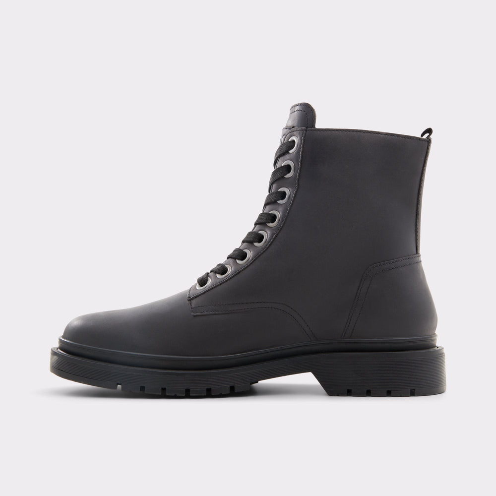 Aldo | Roby Open Black Men's Lace-up boots - Lace-up boot, Lug sole