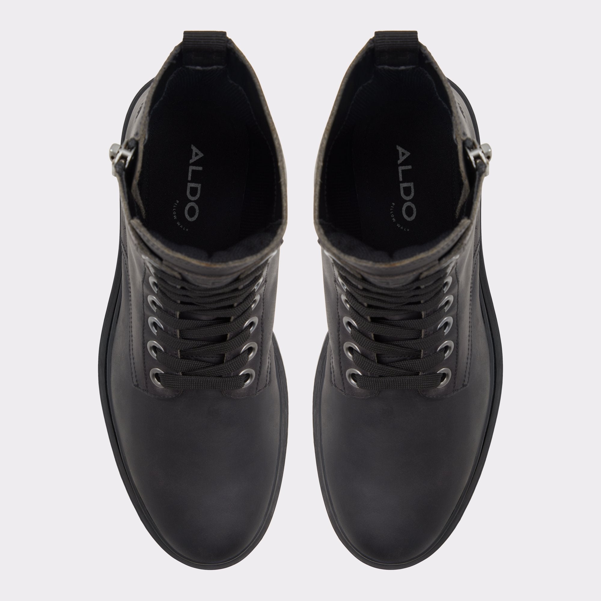 Aldo | Roby Open Black Men's Lace-up boots - Lace-up boot, Lug sole