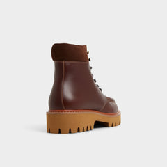 Aldo | Grier in Medium Brown - Combat boot, Lug sole