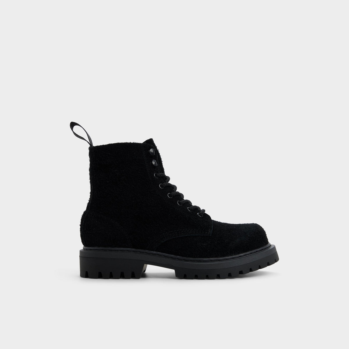 Aldo | Doublezero in Black - Combat boot, Lug sole