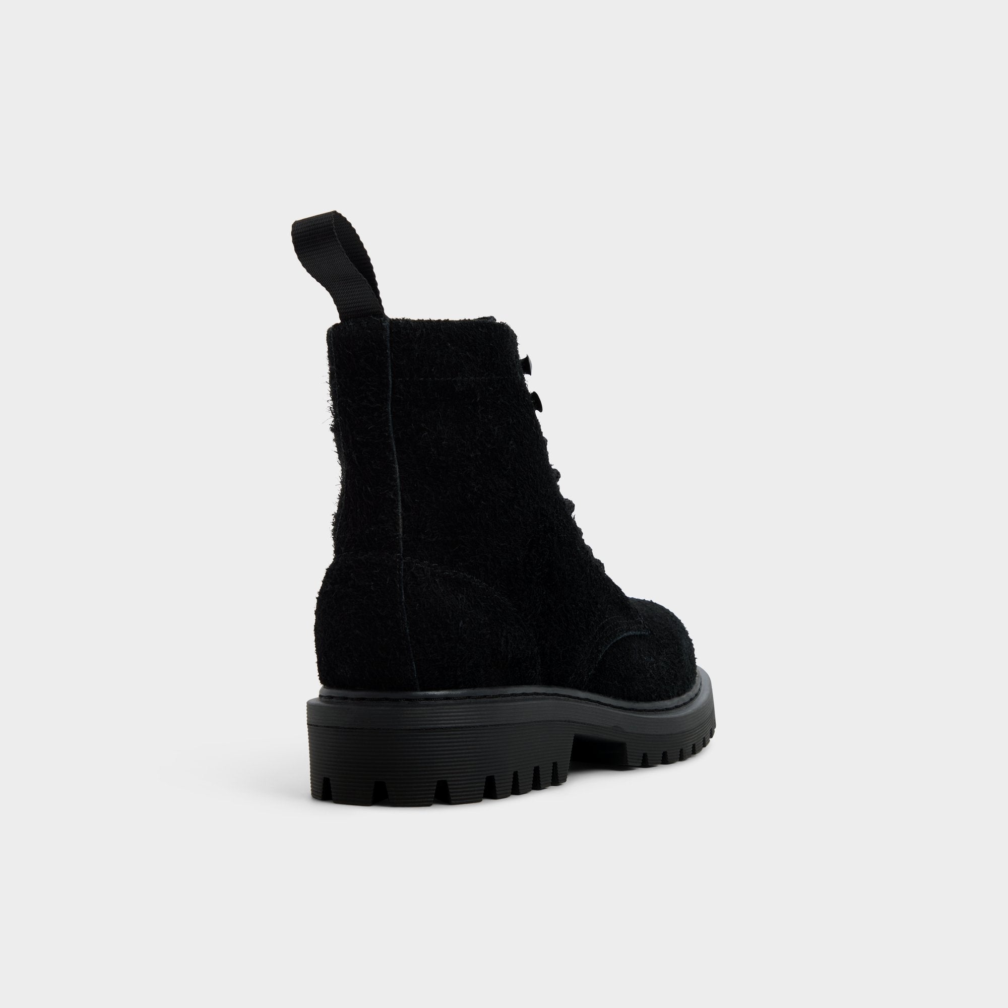 Aldo | Doublezero in Black - Combat boot, Lug sole