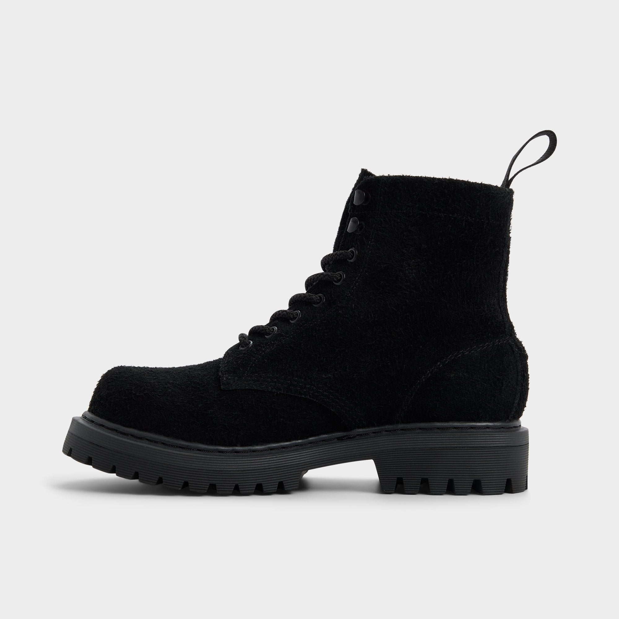 Aldo | Doublezero in Black - Combat boot, Lug sole
