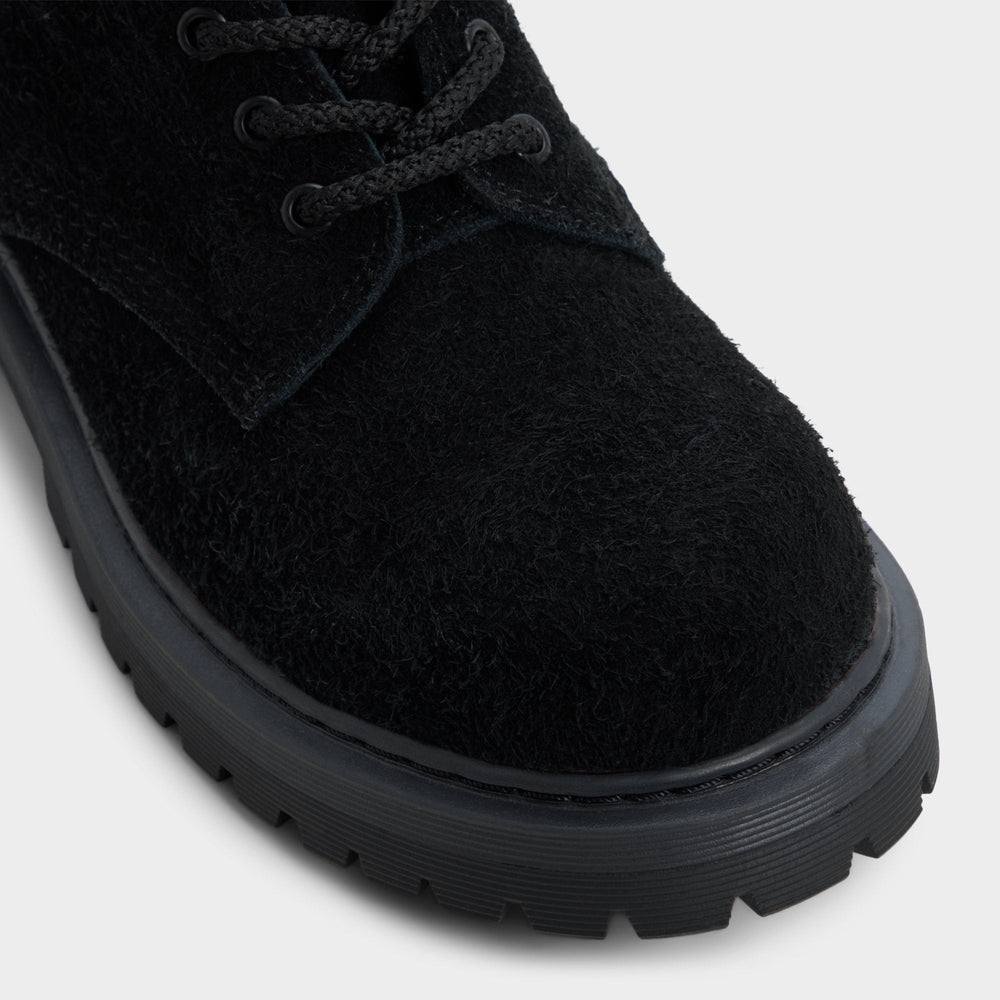 Aldo | Doublezero in Black - Combat boot, Lug sole