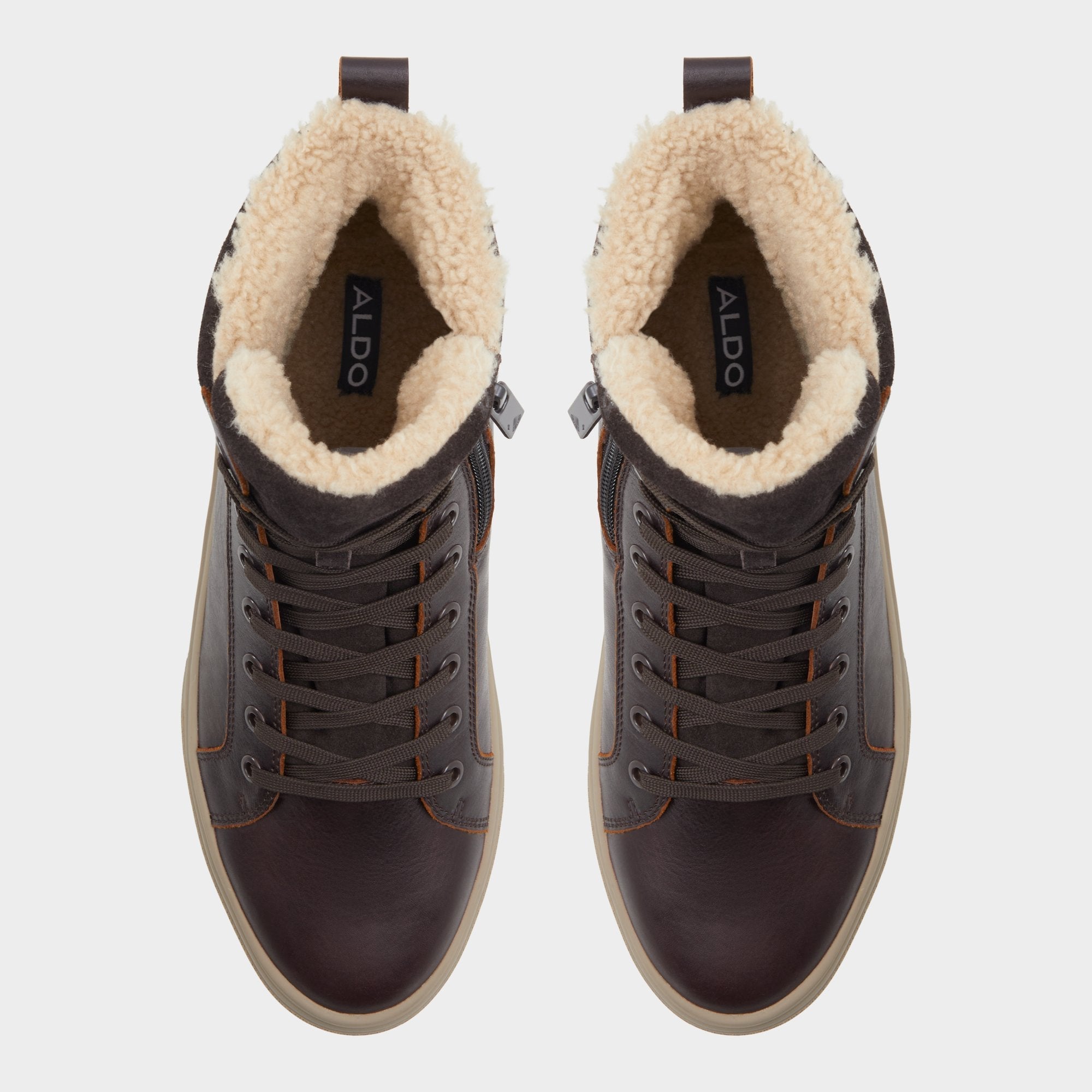 Aldo | Dusker Cognac Men's Lace-up boots - Lace-up boot, Cup sole