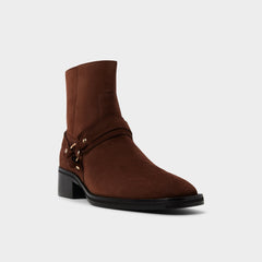 Aldo | Marcos in Dark Brown - Ankle boot, Block heel