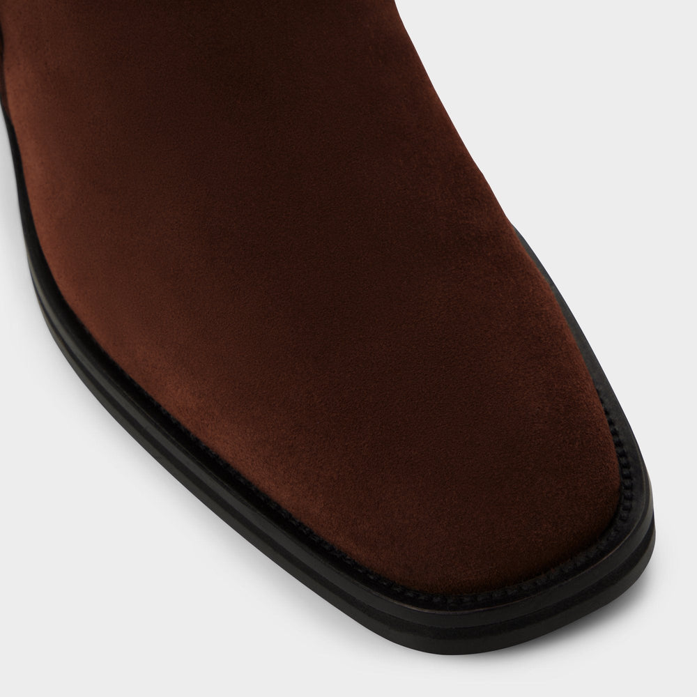 Aldo | Marcos in Dark Brown - Ankle boot, Block heel