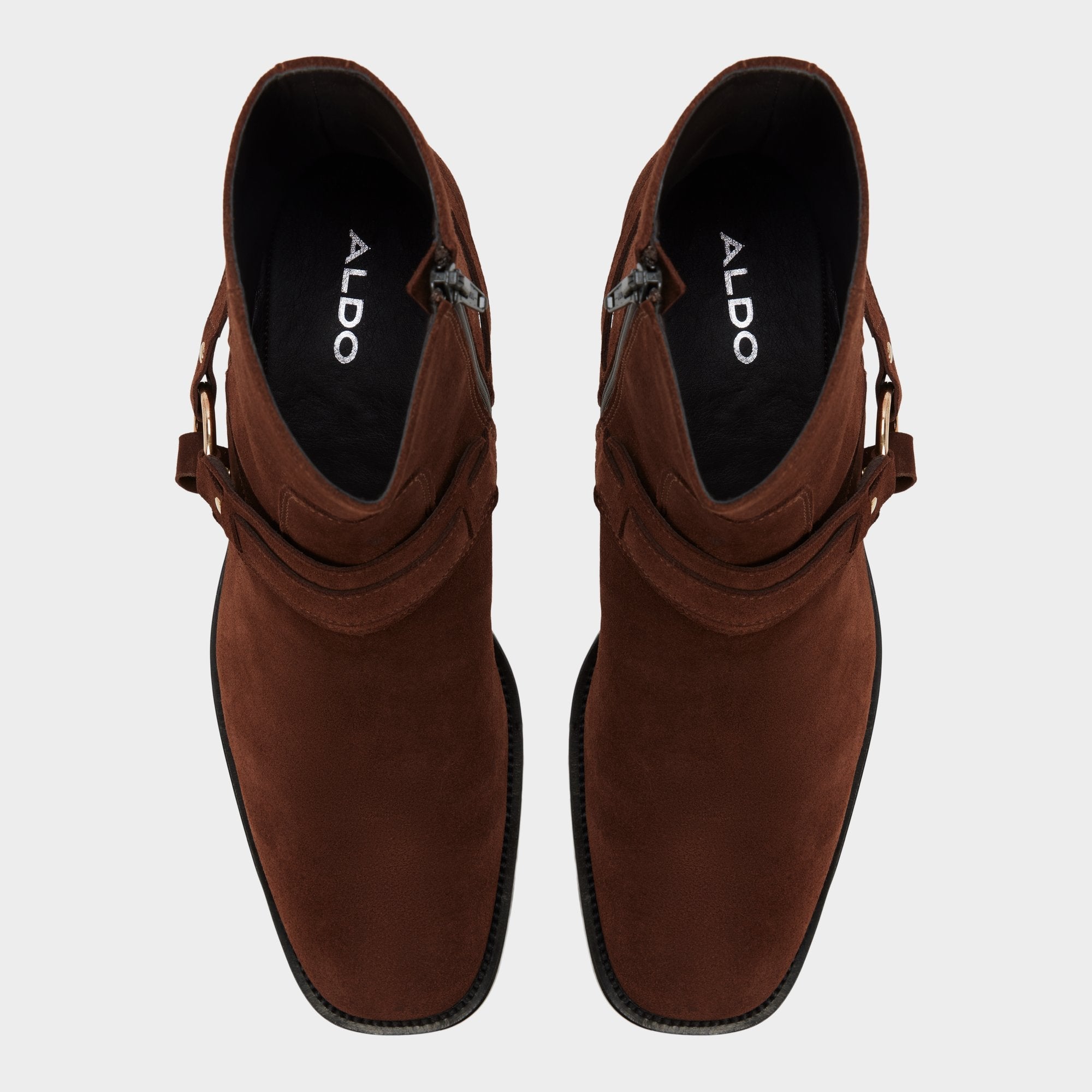 Aldo | Marcos in Dark Brown - Ankle boot, Block heel