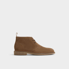 Aldo | Jefrey Dark Brown Leather Suede Men's Chukka boots - Chukka boot