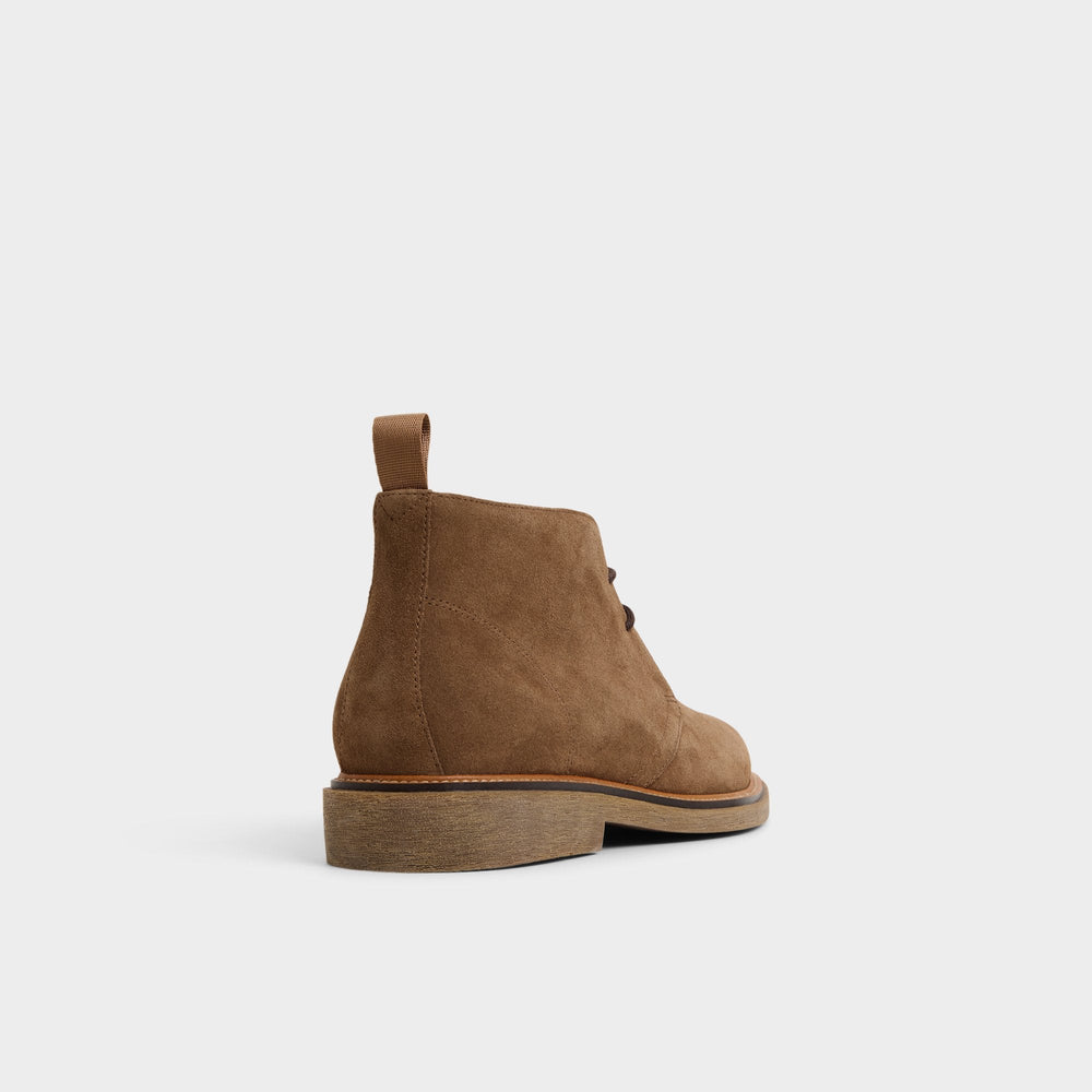 Aldo | Jefrey Dark Brown Leather Suede Men's Chukka boots - Chukka boot