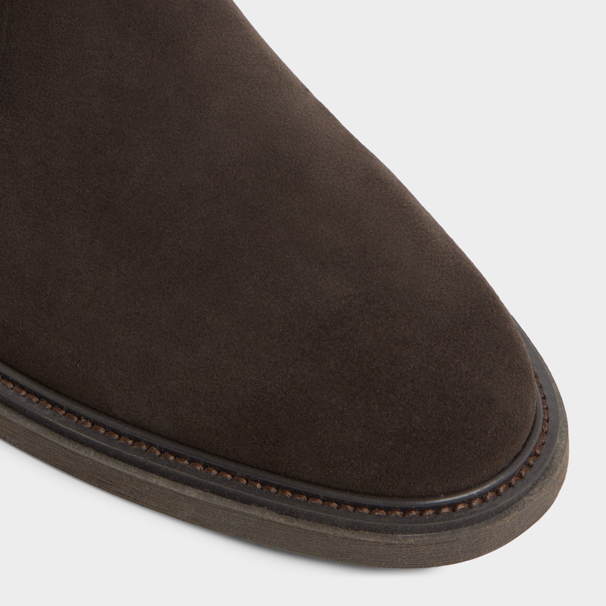Aldo | Jefrey Dark Brown Leather Suede Men's Chukka boots - Chukka boot