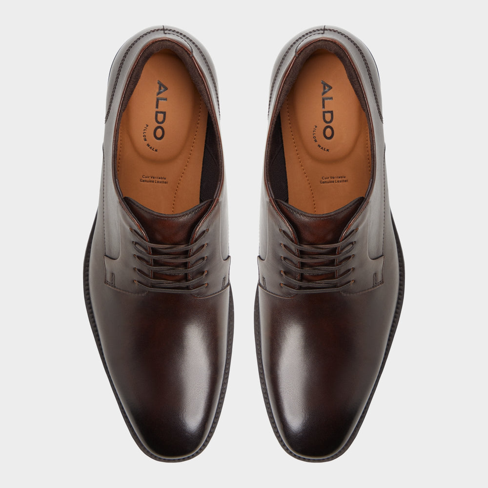 Aldo | Teodoro Medium Brown Men's Dress Shoes - Derby shoe