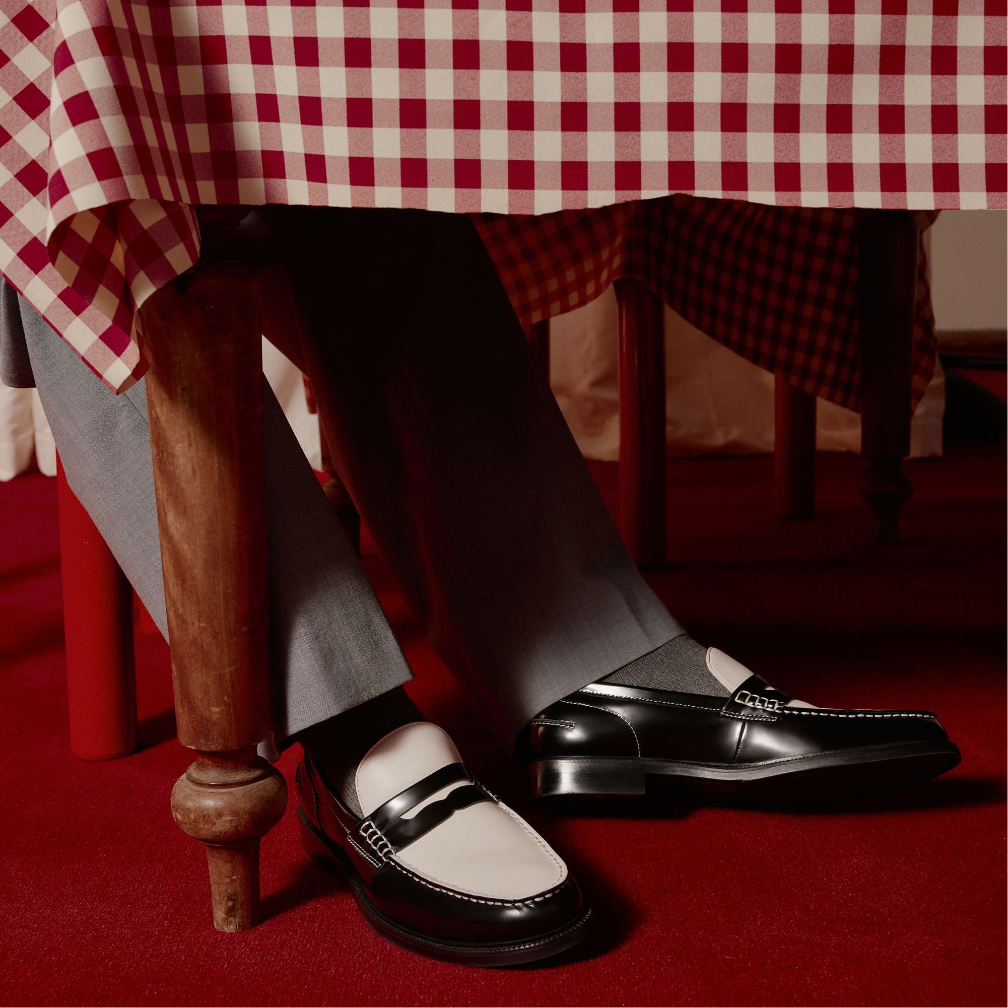 Aldo | Kieran Black/White Men's Dress Shoes - Loafer