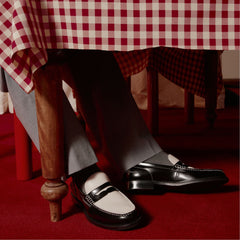 Aldo | Kieran Black/White Men's Dress Shoes - Loafer