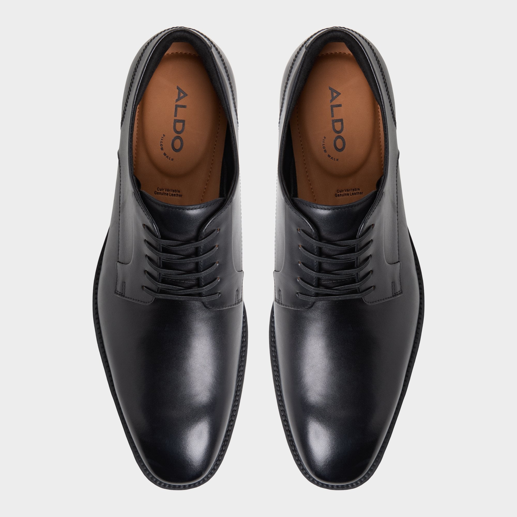 Aldo | Teodoro Black Men's Dress Shoes - Derby shoe