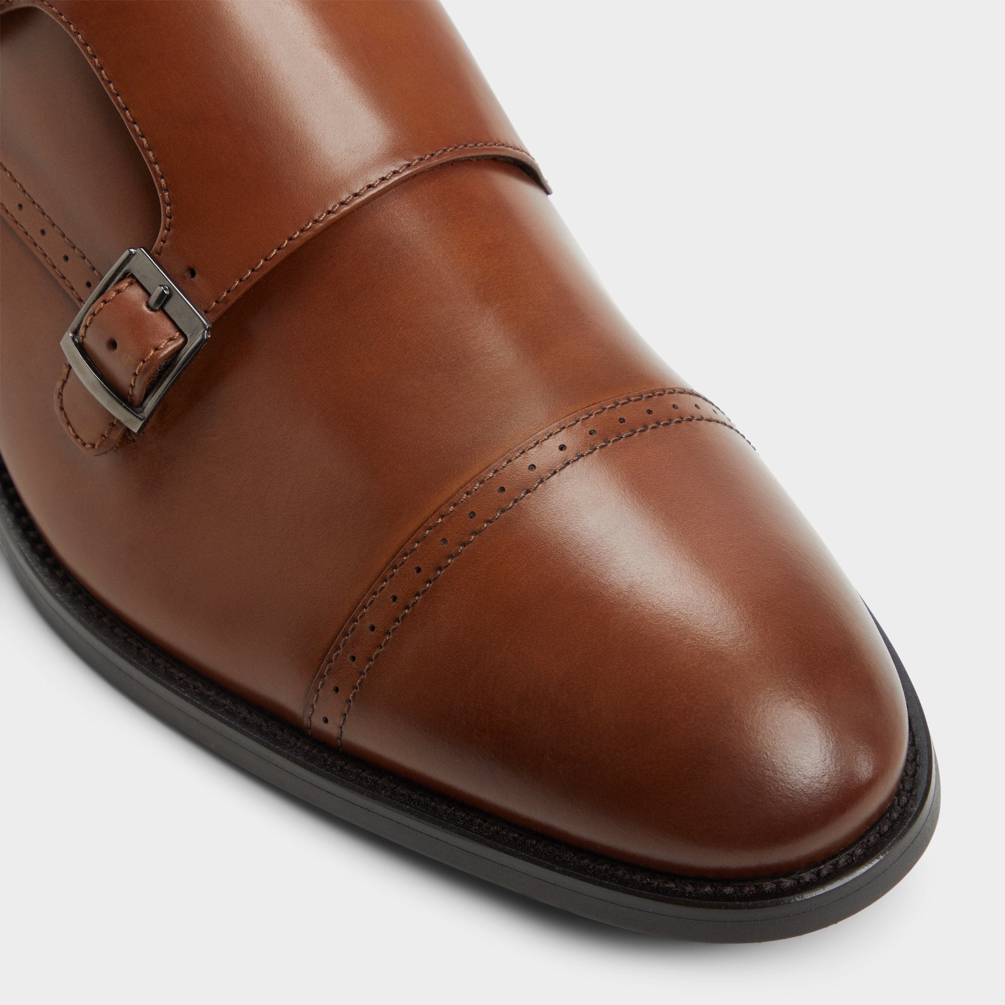 Aldo | Zelasien in Cognac - Monkstrap loafer